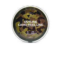 OUTLINE CAMO REEL LINE - 18LB 1000m
