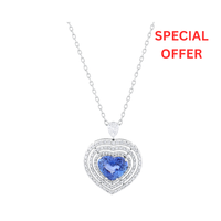 4.78 к Колие със сапфир и диаманти