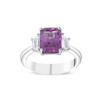 4.13 к Пръстен със сапфир и диаманти