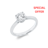 1.01 к Пръстен с диамант