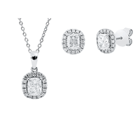 1.76 к Сет с диаманти cushion