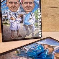 ? Персонализирана карикатура „Доктор“ – оригинален подарък за лекар или медицински специалист 👨‍⚕