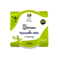 Веган чеснов сос с копър 200 гр