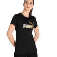PUMA Women ess+ Metallic Logo tee