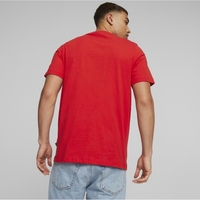 PUMA ESS+ Logo Lab Red TEE