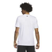 ADIDAS LIL STRIPE BRACKET GRAPHIC SHORT SLEEVE BASKETBALL TEE