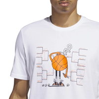 ADIDAS LIL STRIPE BRACKET GRAPHIC SHORT SLEEVE BASKETBALL TEE