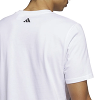 ADIDAS LIL STRIPE BRACKET GRAPHIC SHORT SLEEVE BASKETBALL TEE