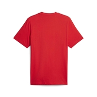 PUMA ESS+ Logo Lab Red TEE