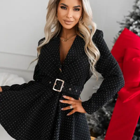 Елегантен гащеризон с камъни в черно