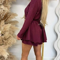 Елегантен гащеризон с камъни в Бордо