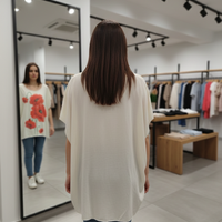 Дамска туника-блуза с макове