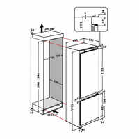 Хладилник за вграждане Whirlpool WH SP70 T121