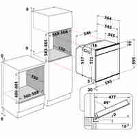 Фурна за вграждане Whirlpool AKZM 8480 NB