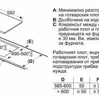 Плот за вграждане Bosch PUJ61RBB5E
