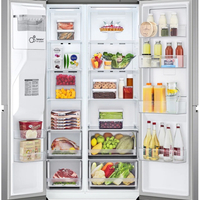 Хладилник с фризер LG GSJV70PZTE SbS