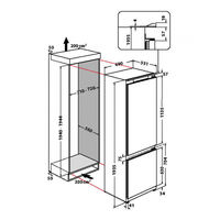 Хладилник за вграждане Whirlpool WH SP70 T121
