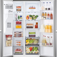 Хладилник с фризер LG GSLV50PZXE SbS