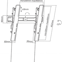 Стойка за телевизор Arielli ATB-5744N SLIM