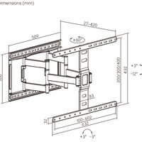 Стойка за телевизор Arielli ATB-83466 SLIM