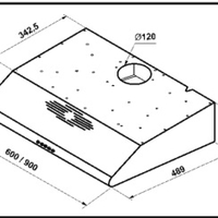 Абсорбатор Arielli ACH-6022SS