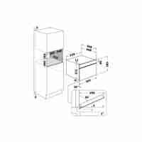 Микровълнова за вграждане Whirlpool WMD7O4TX