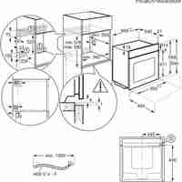 Фурна за вграждане AEG TE7PB63ZAB