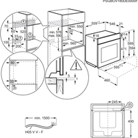 Фурна за вграждане AEG TE7PB63ZAB