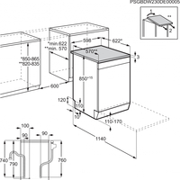Съдомиялна 60см AEG FFB53927ZW