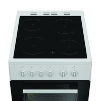 Готварска печка с керамичен плот Indesit I5V8PMW