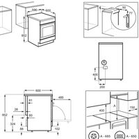 Готварска печка с керамичен плот AEG CCB6693APM