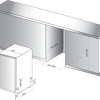 Съдомиялна машина за вграждане Whirlpool WSIO 3T223 PCE X