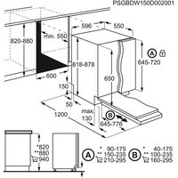 Съдомиялна машина за вграждане Electrolux EES48200L