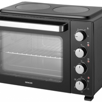 Мини печка с керамичен плот Sencor SEO 3580BK