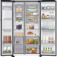 Хладилник с фризер Samsung RS90F66BEFEO