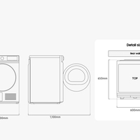 Сушилня Samsung DV90DB7845GEU4