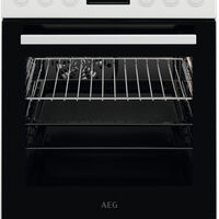 Готварска печка с керамичен плот AEG CCB56491BW