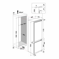Хладилник за вграждане Whirlpool WH SP70 T242 P