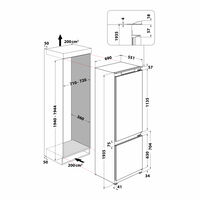 Хладилник за вграждане Whirlpool WH SP70 T242 P