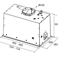Абсорбатор ELICA Lane MBL/A/52