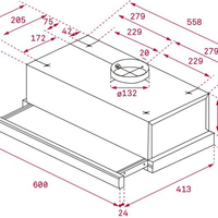 Абсорбатор TEKA TL 6310 E.359 Инокс