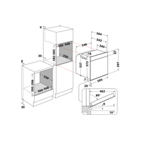 Фурна за вграждане Whirlpool WOI5S8HM0SXA