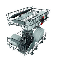 Съдомиялна машина 45см Whirlpool WSFC 3M27 X