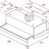 Абсорбатор TEKA TL 6310 E.359 Черен