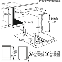 Съдомиялна машина за вграждане Electrolux EES48200L