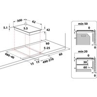 Плот за вграждане Whirlpool WRD 6030 B