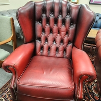 Фотьойл тип Chesterfield, стил Queen Anne