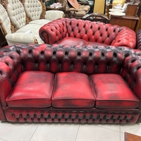 Диван тройка Chesterfield oxblood