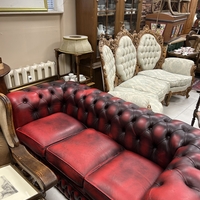 Диван тройка Chesterfield oxblood