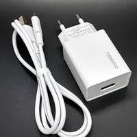 Комплект Fast Charge USB Адаптер 2.4а, 12w T-C01 Micro USB кабел